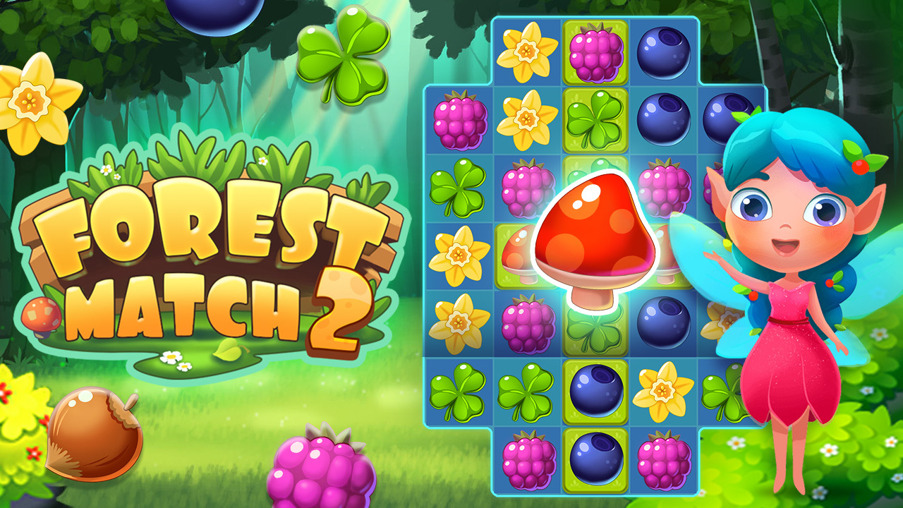 Free Forest Match 2 Browser Play Game