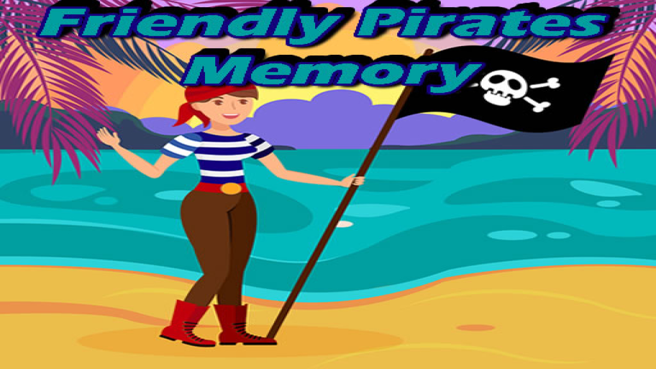Free Friendly Pirates Memory Game Online Now