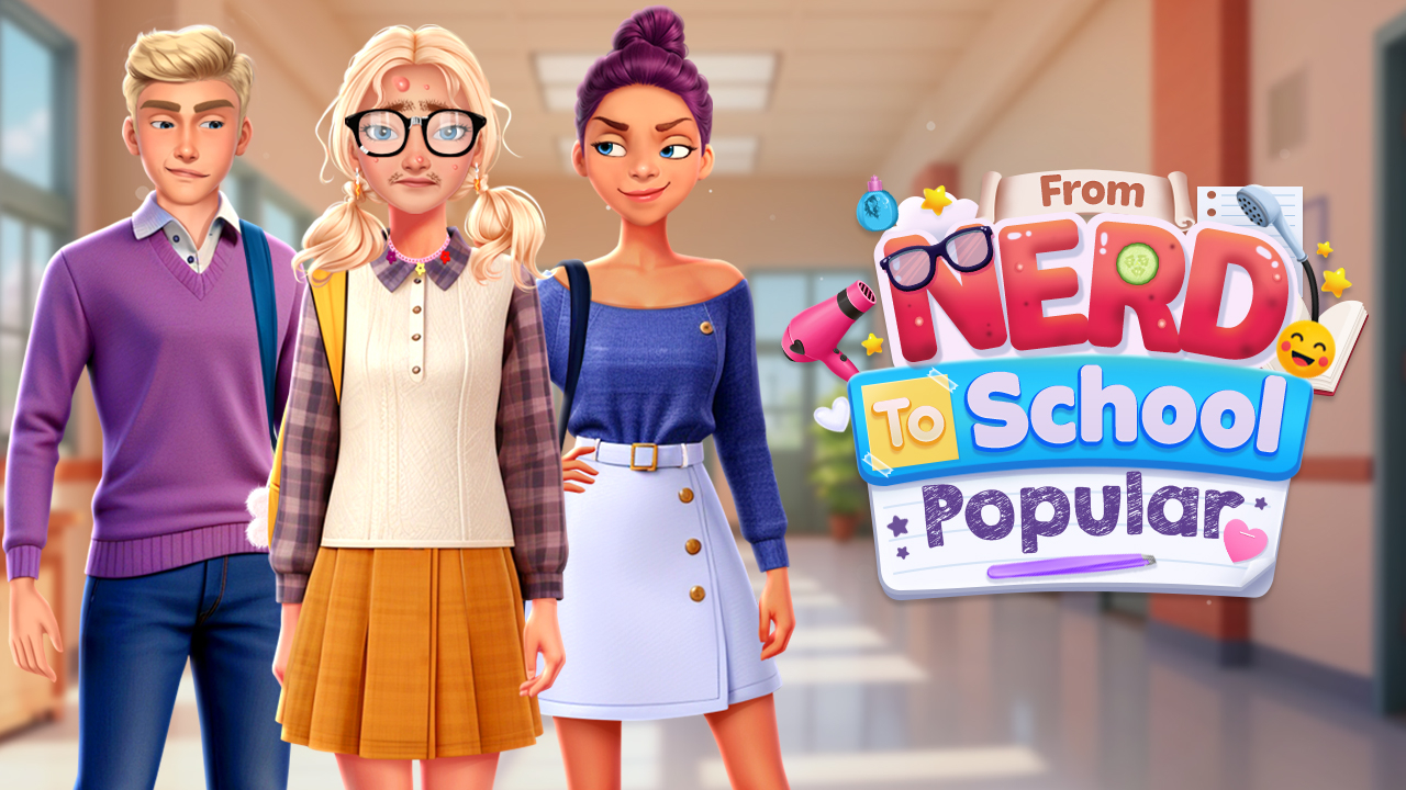 Play From Nerd To School Popular Android Online Game