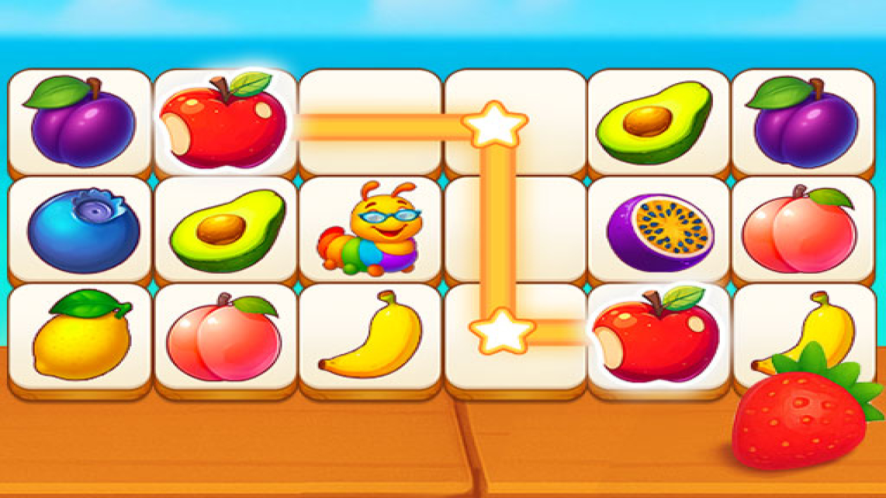 Play Fruit Connect 3 Now Online