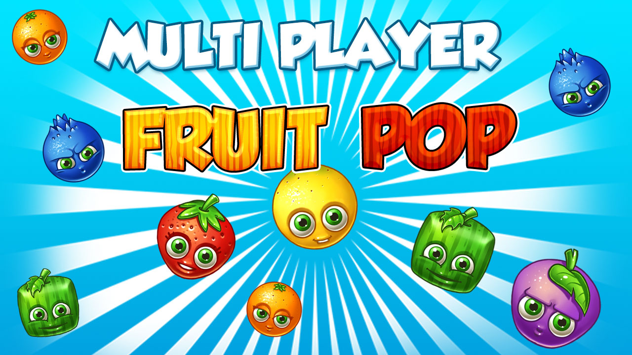 Play Fruit Pop Multi player Game Now Mobile