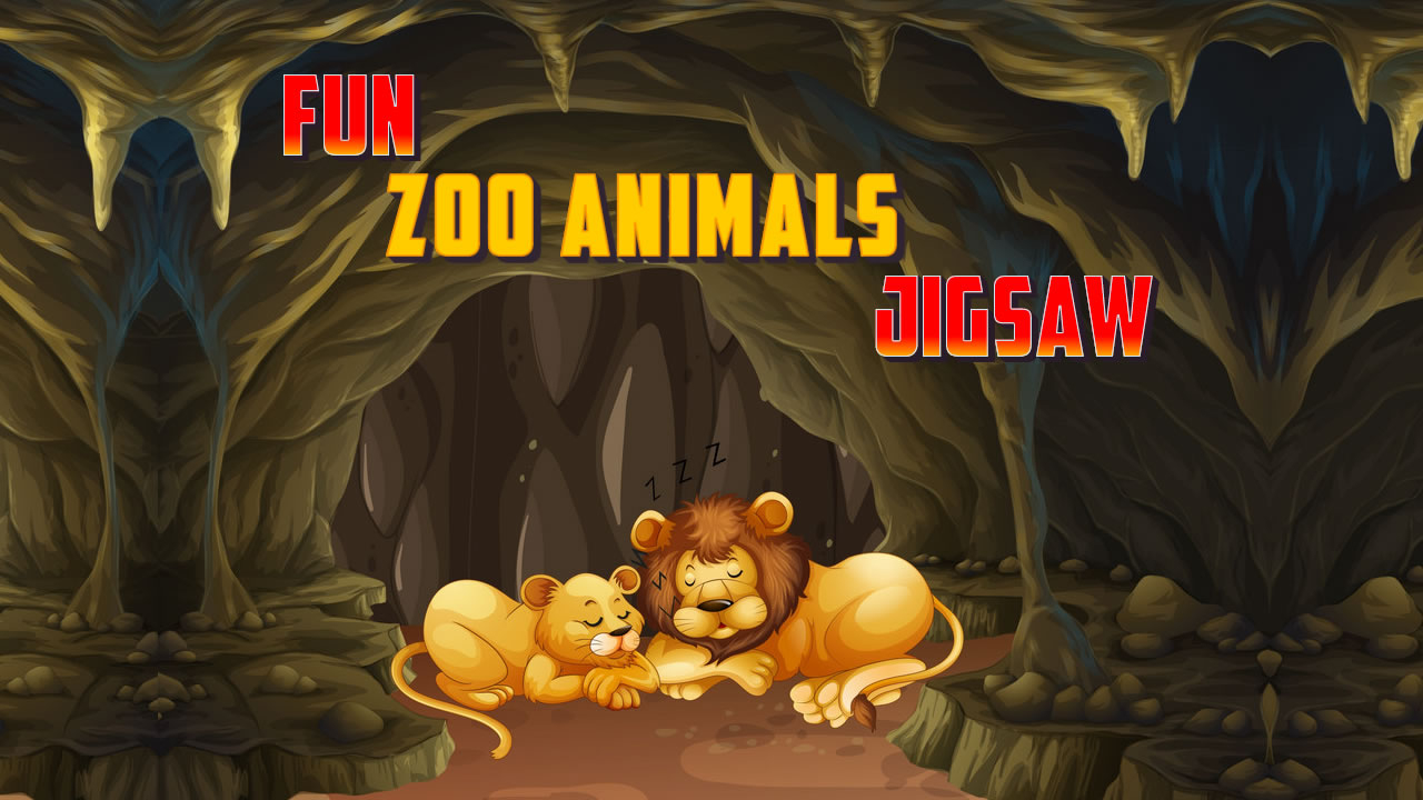 Free Fun Zoo Animals Jigsaw Browser Game Free Online