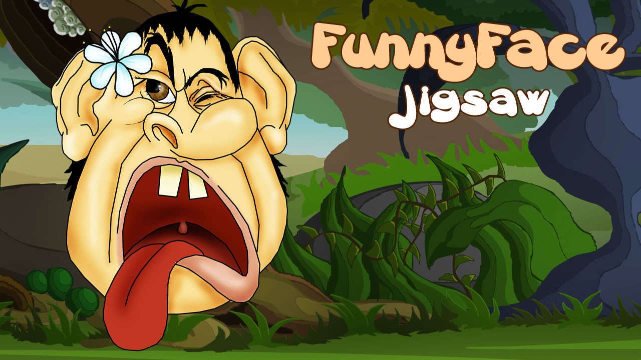 Play Funny Face Jigsaw Online Game Free