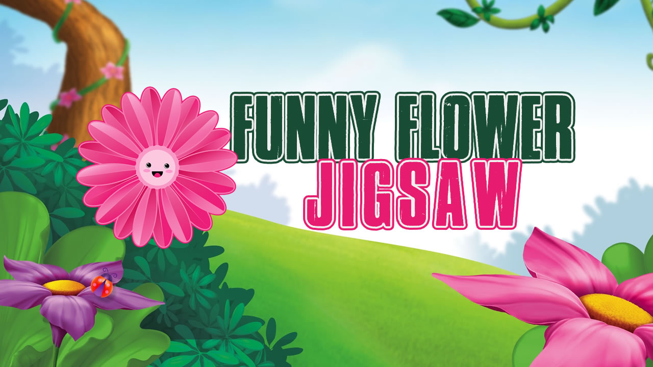 Play Free Funny Flowers Jigsaw Game Now Online