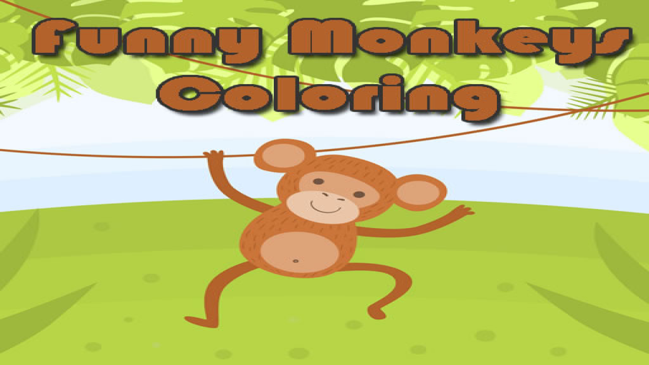 Play Funny Monkeys Coloring PC Game No Login Free