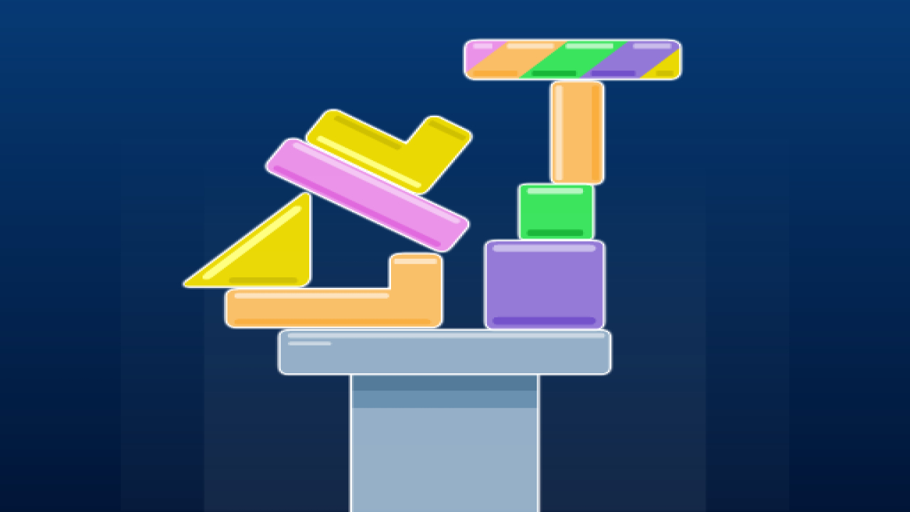 Play Geometry Tower Game On Mobile For Free