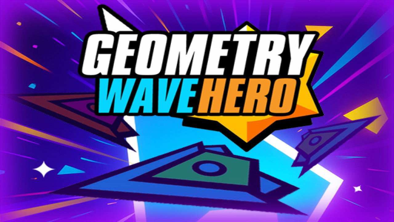 Free Play Geometry Wave Hero iOS Game Online