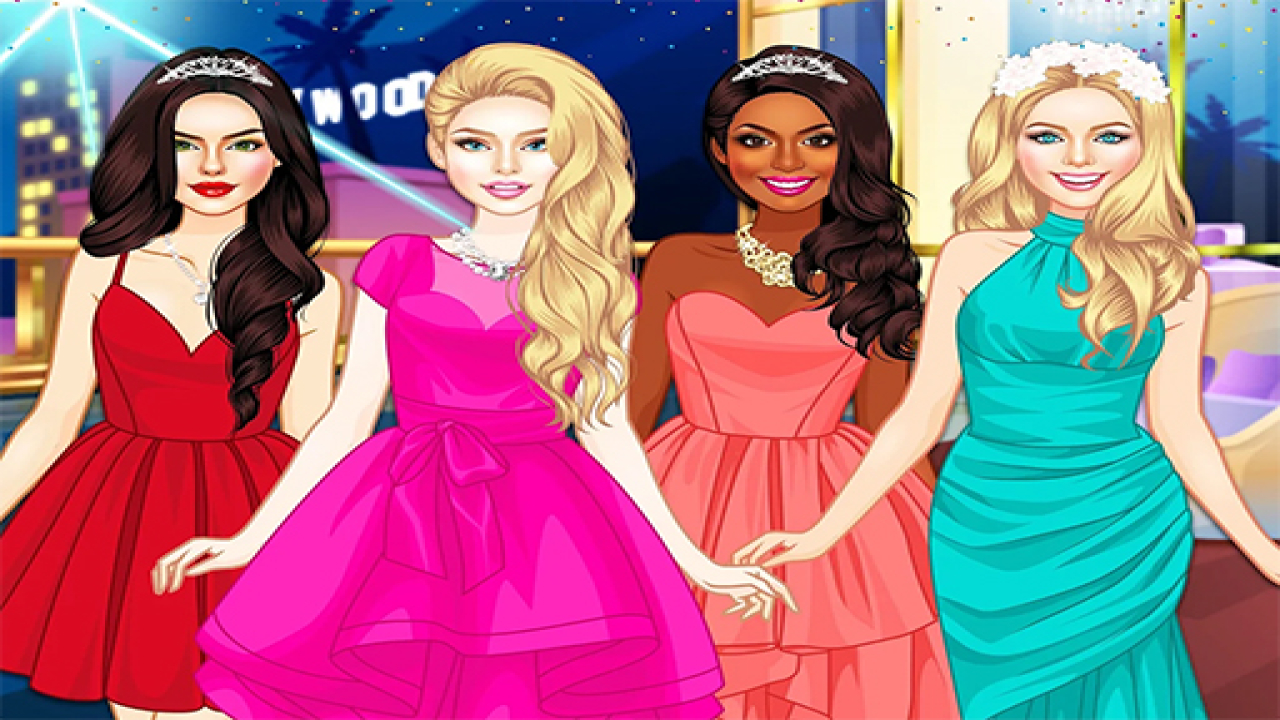 Free Play Games Glam Girls Dress Up Online