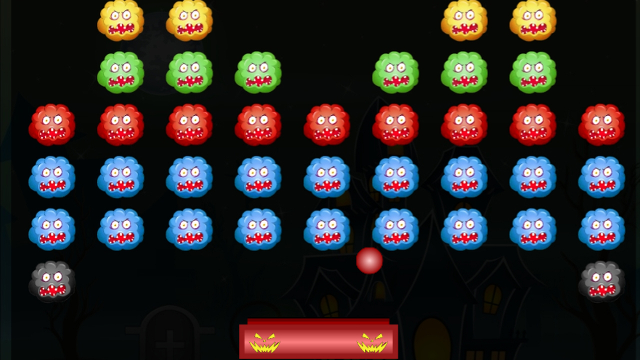 Play Halloween Arkanoid Deluxe Online For Free Game