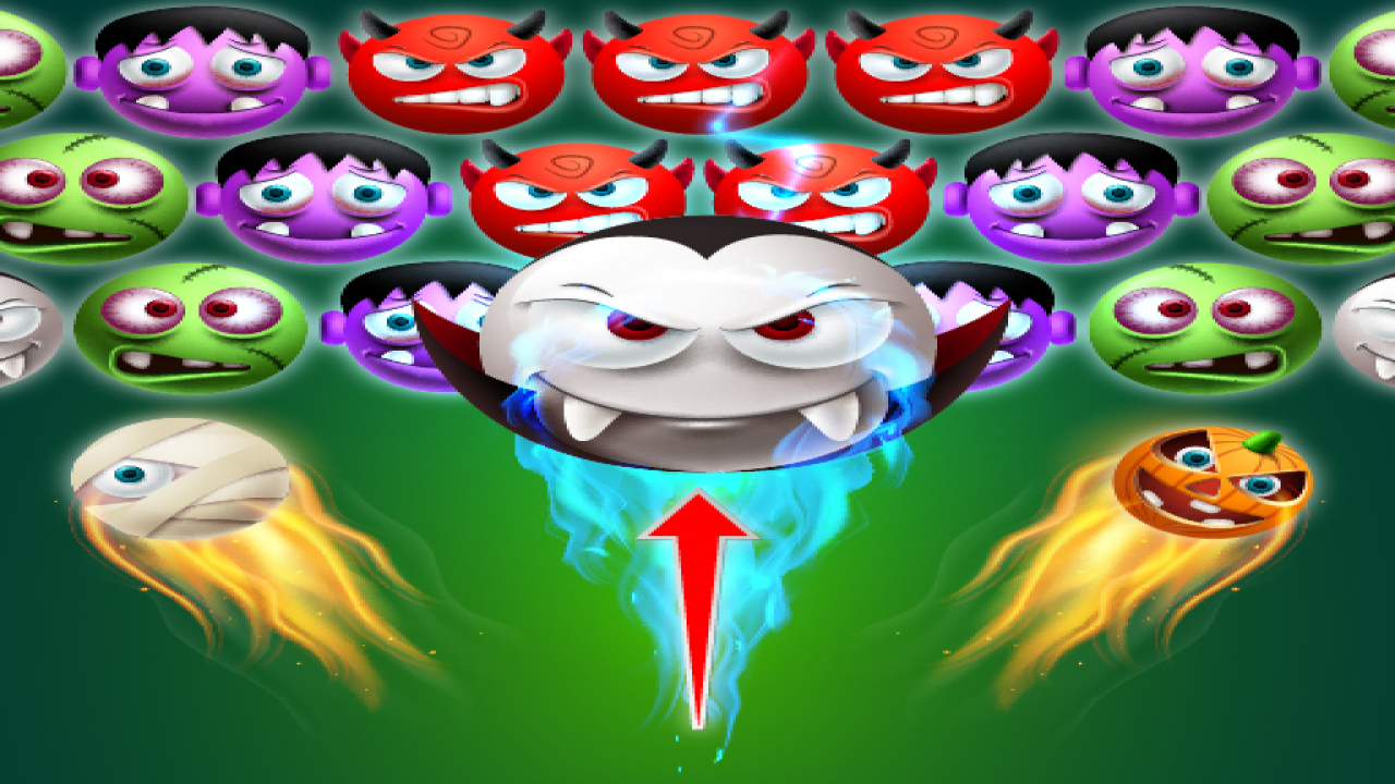 Play Halloween Bubble Shooter (aaf3) Online Free Now