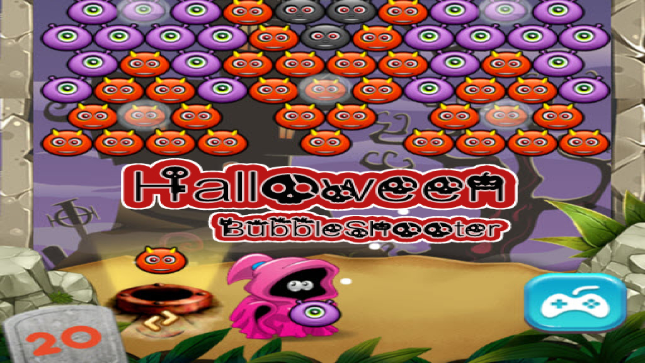 Play Halloween Bubble Shooter (d660) iOS Free Online Now