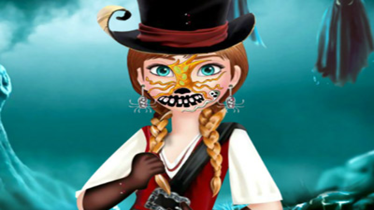 Free Halloween Face Art (725d) Games Now Online