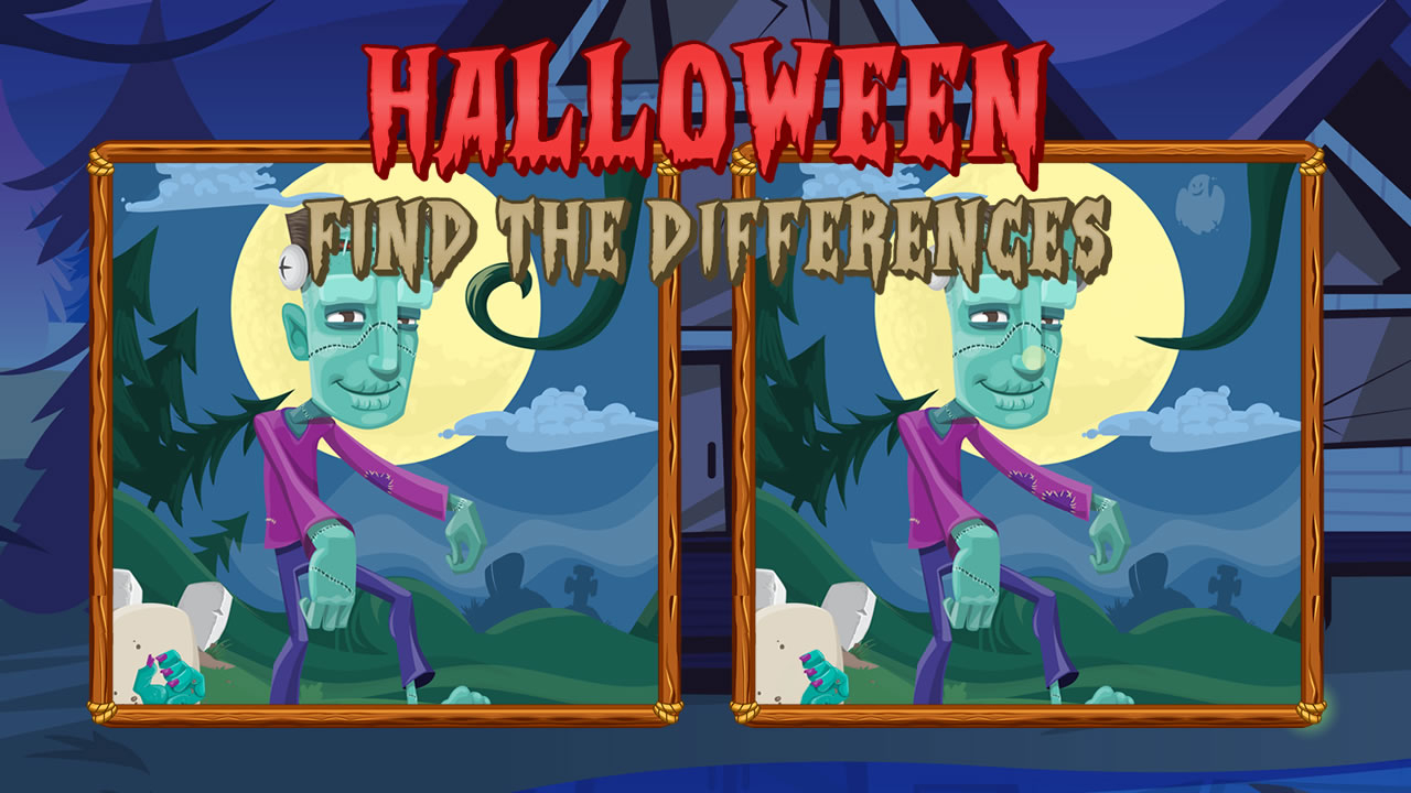 Play Free Halloween Find the Differences Game Now