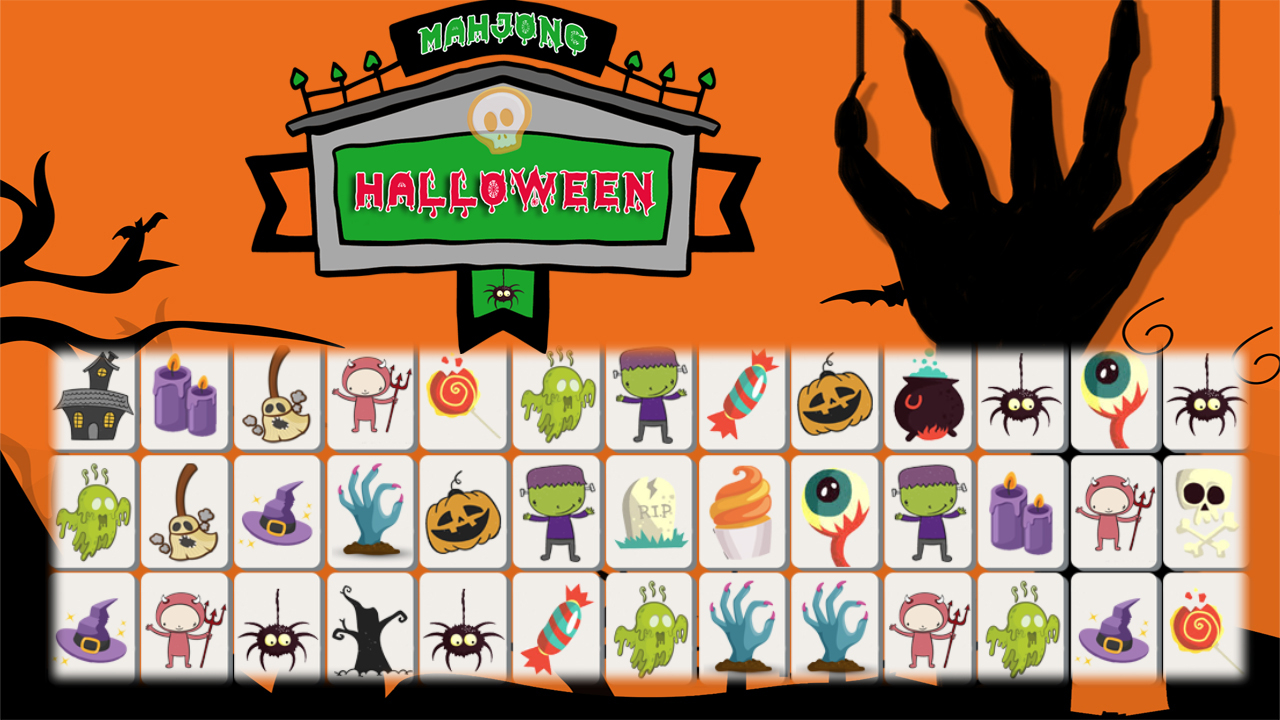 Play Free Halloween Mahjong Online Games Now