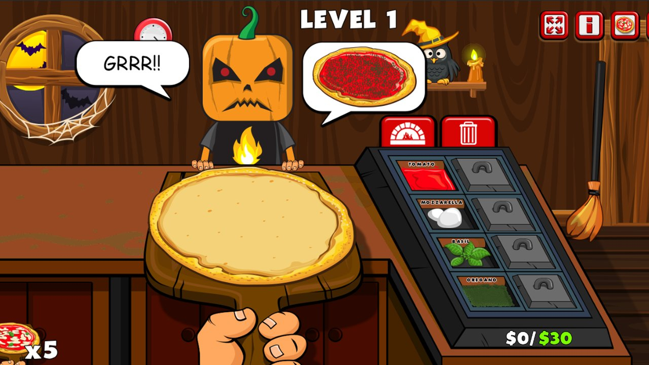 Play Halloween Pizzeria Mobile Online Free