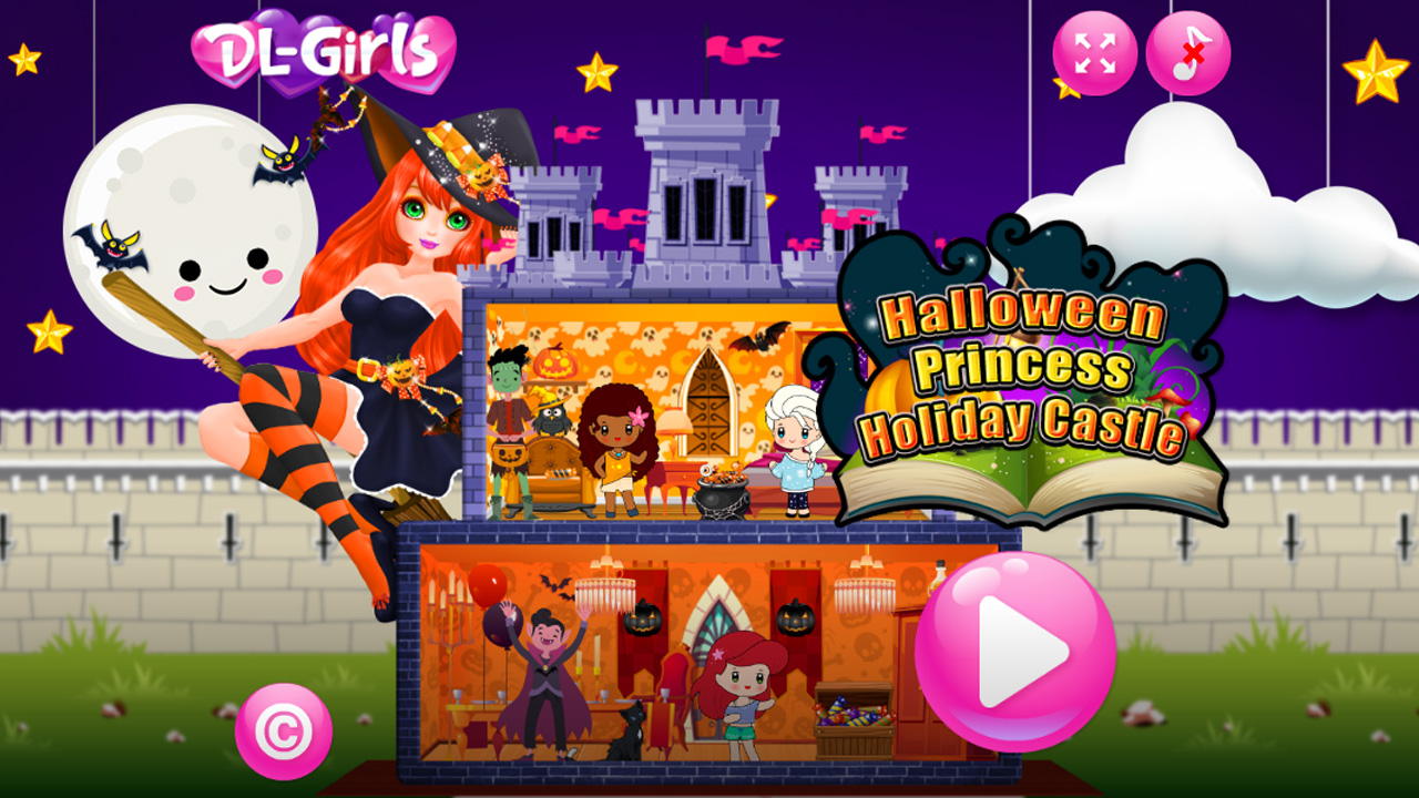 Play Halloween Princess Holiday Castle iOS Free Game Now