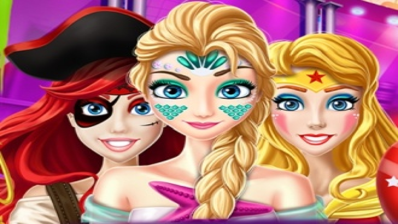Play Halloween Princess Party Game Now Online