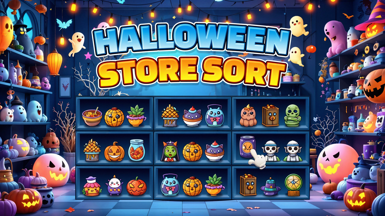 Free Online Games Halloween Store Sort Play Now
