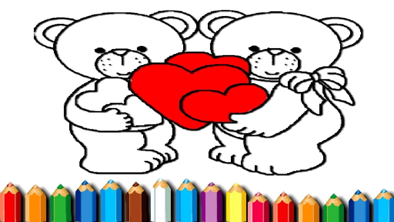 Play Happy Valentines Day Coloring Game Online