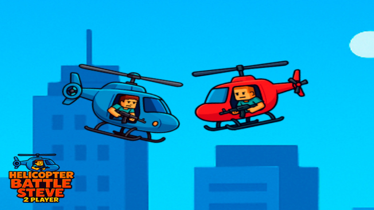 Play Helicopter Battle Steve 2 Player Free Games Now