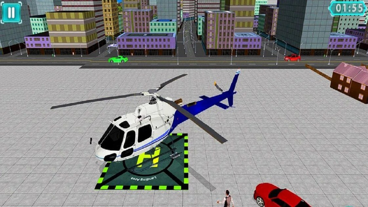 Free Helicopter Parking Simulator Game 3D Android Game