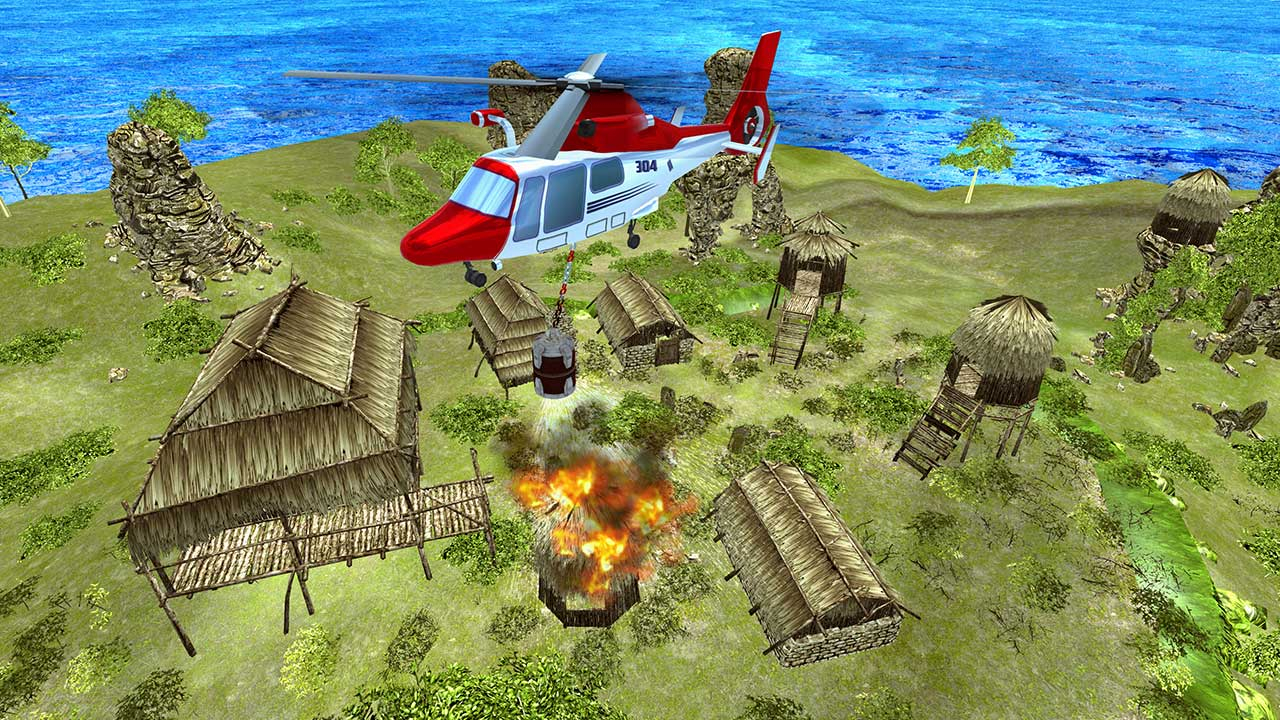 Play Helicopter Rescue Flying Simulator 3D Free Android Game Now