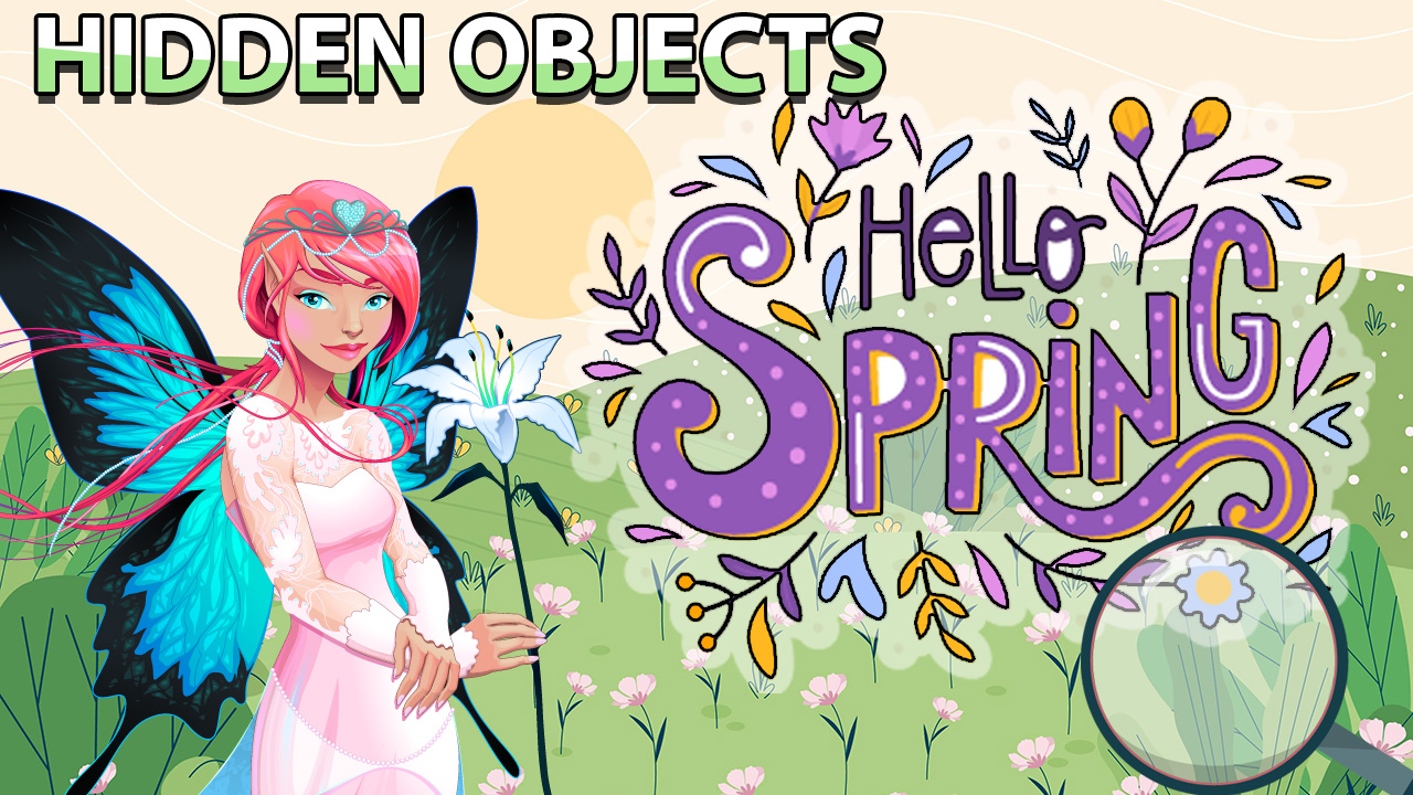 Play Hidden Objects Hello Spring Game Now For Free