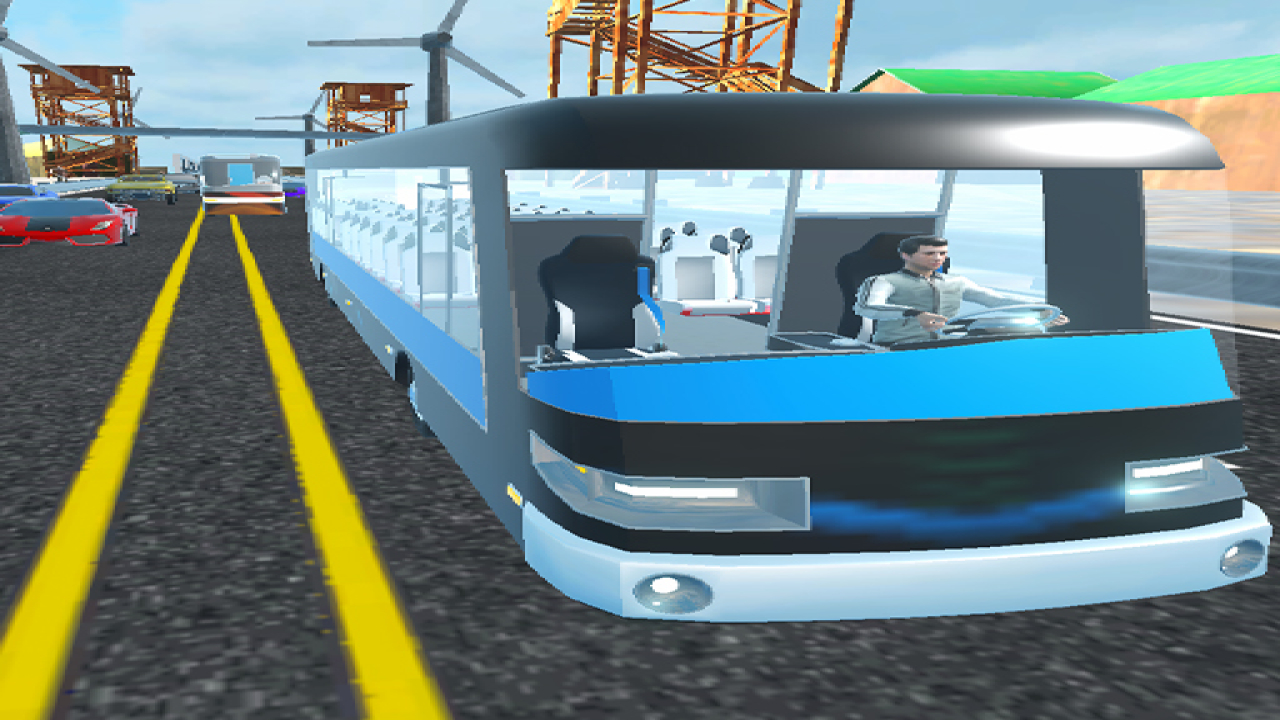Play Free Online Highway Bus Rush iOS Game