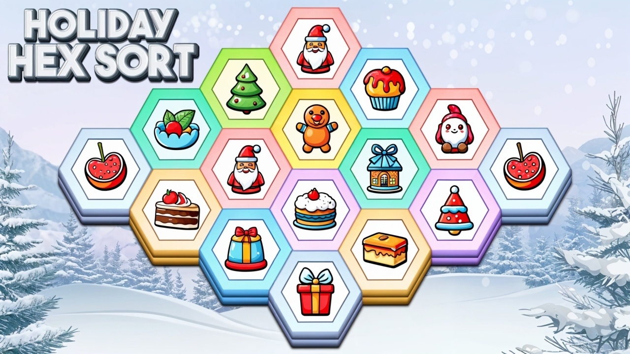 Play Holiday Hex Sort Free Android Game
