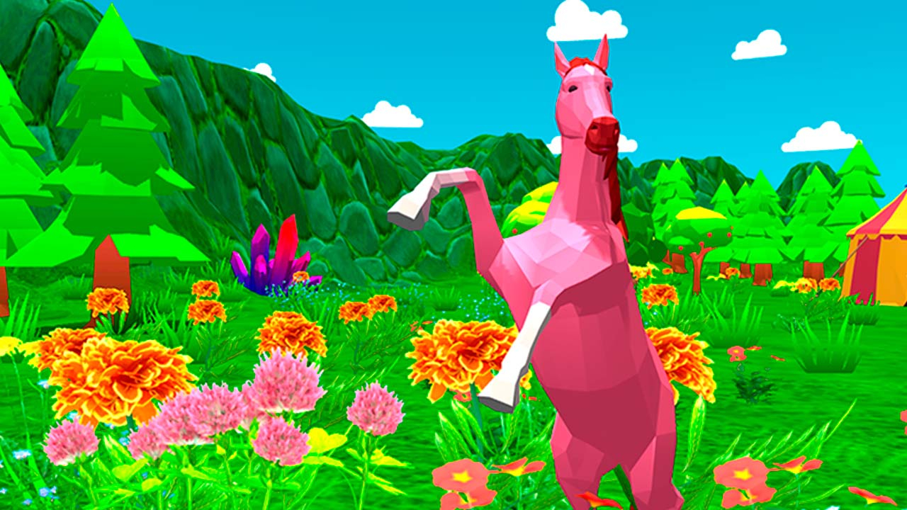 Play Horse Family Animal Simulator 3D Online Android Game Now