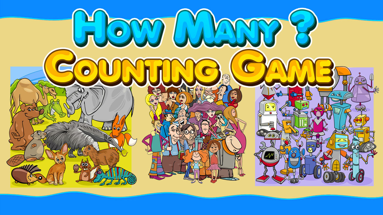 Play Free How Many Counting Game for Kids Desktop Online Game