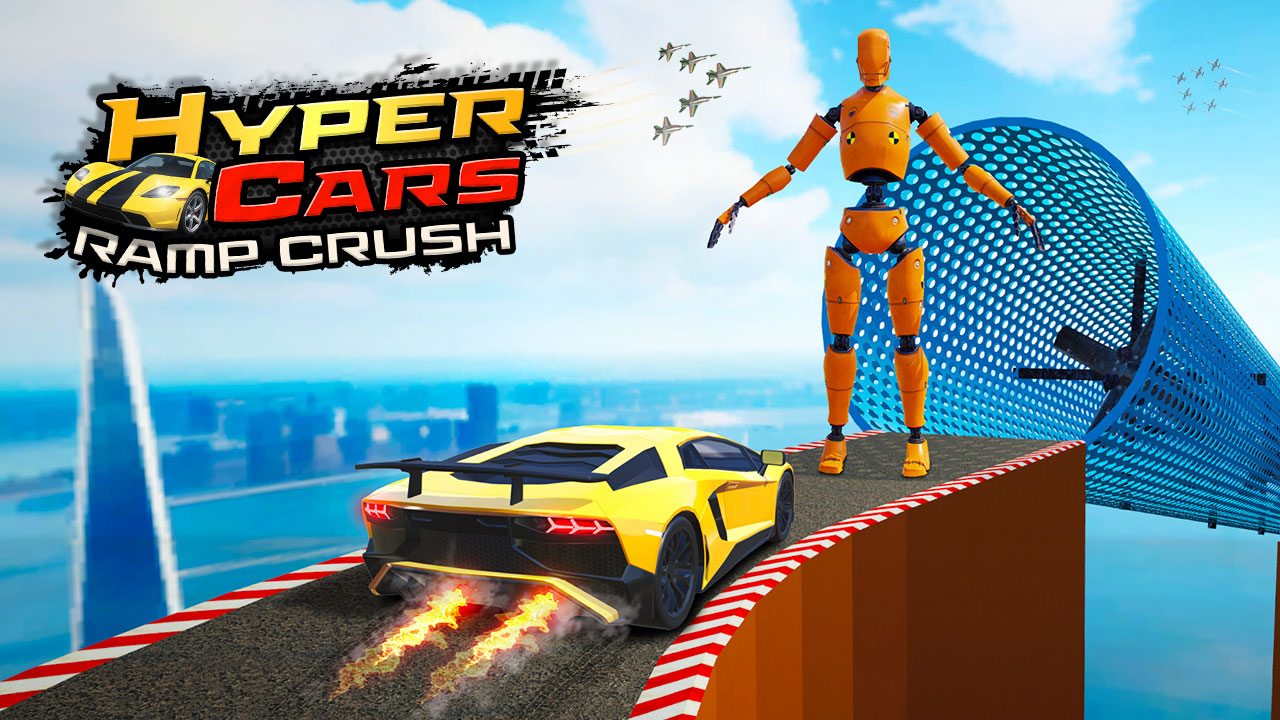 Play Hyper Cars Ramp Crash Free Game PC Online