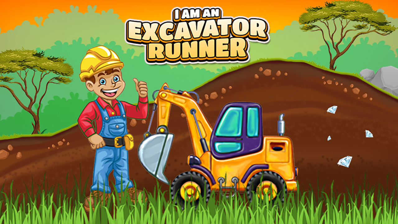 Play I am an Excavator Runner Mobile Game Anytime