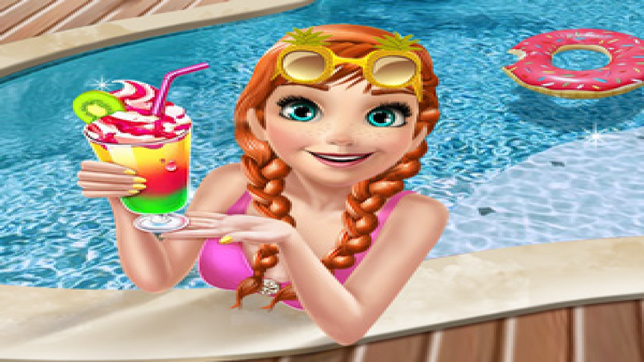 Play Ice Princess Pool Time Free Games Now