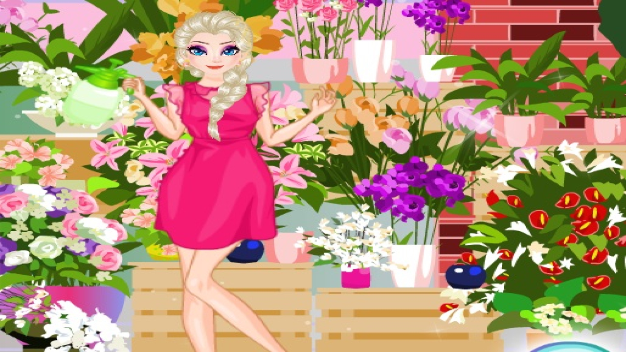 Play ICE QUEEN FLOWERS FESTIVAL Free Game PC Online