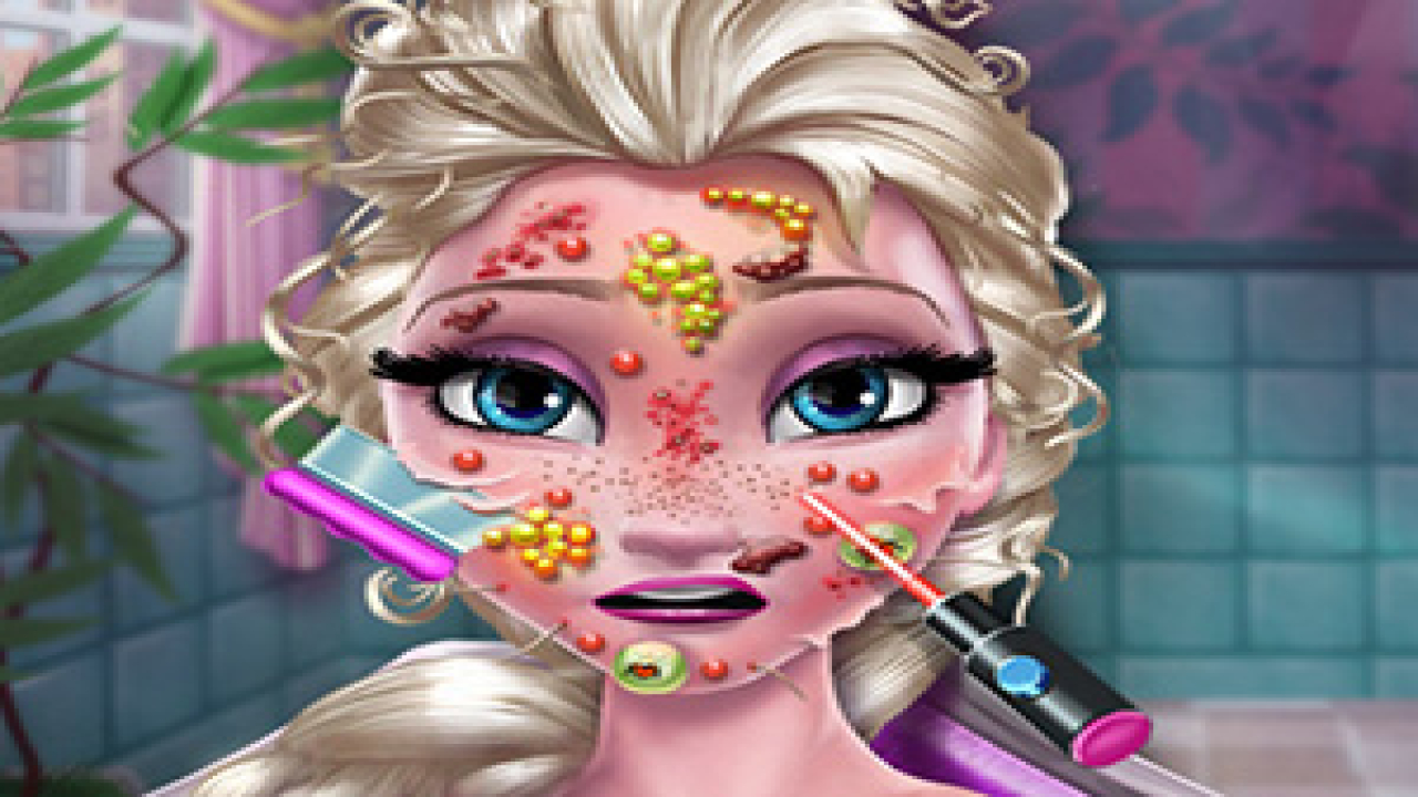 Play Ice Queen Skin Doctor Laptop Game Online Free No Login