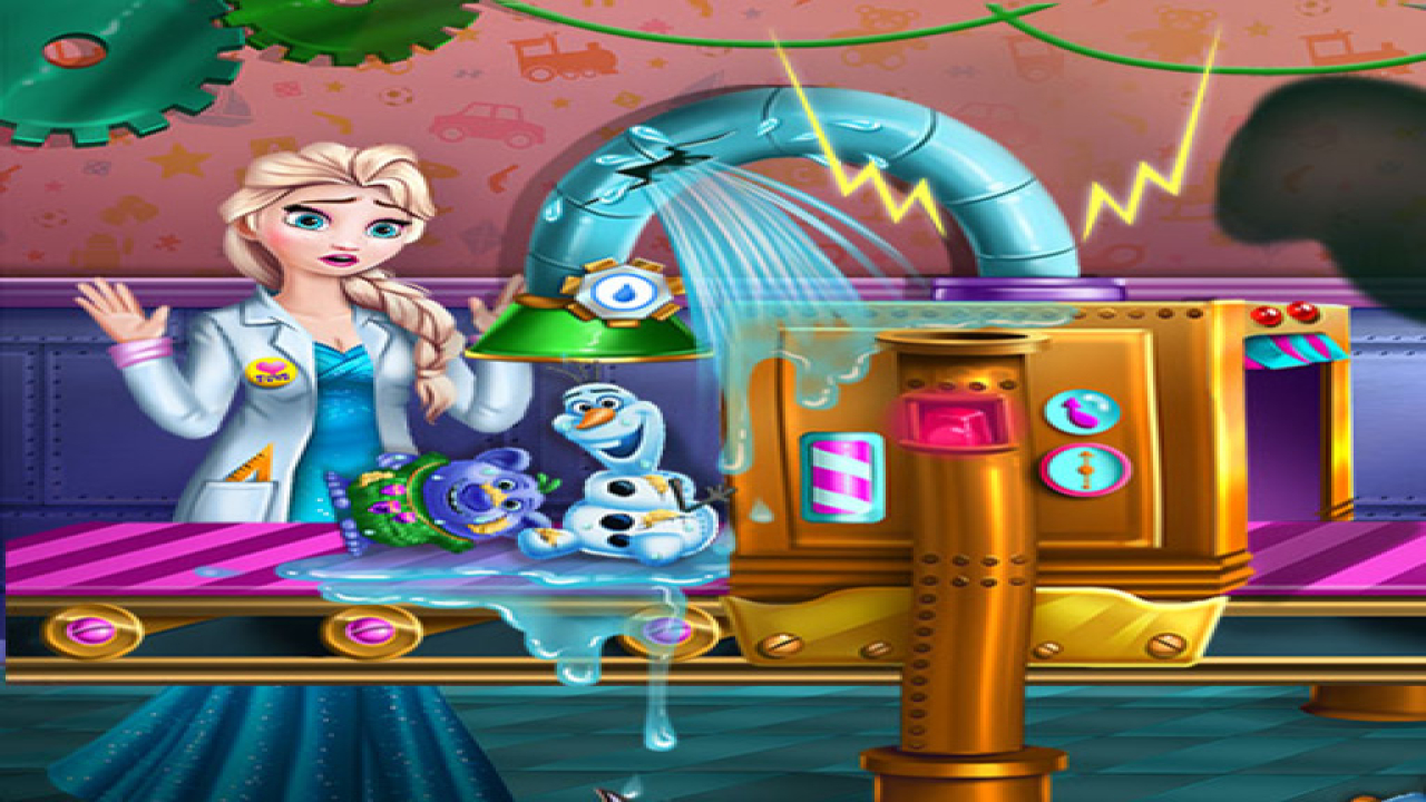 Free Ice Queen Toys Factory Games Now Online