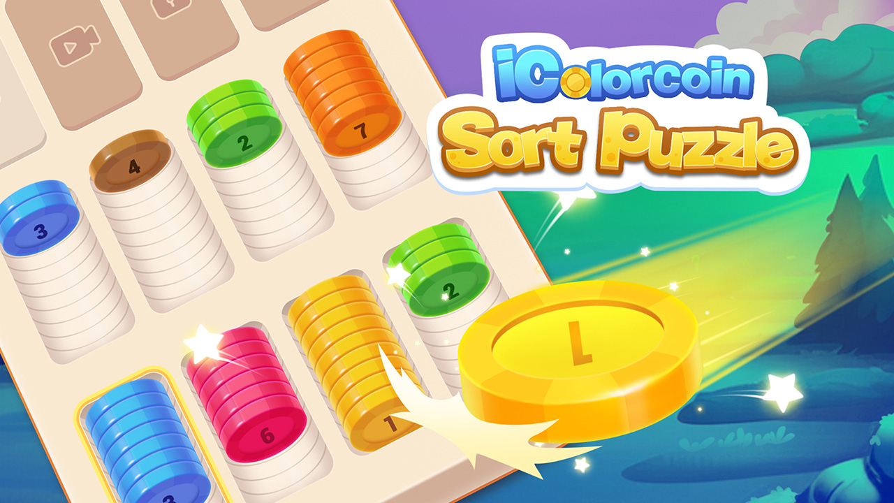 Play iColorcoin Sort Puzzle Game Now Mobile
