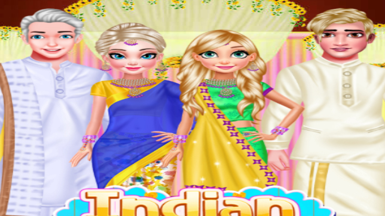 Free Indian couple wedding Online Game