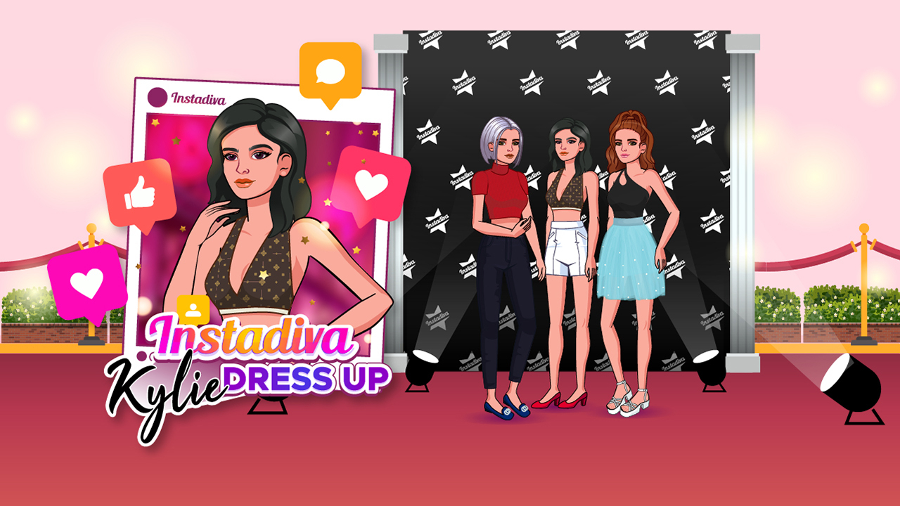 Free Instadiva Kylie Dress Up Android Games