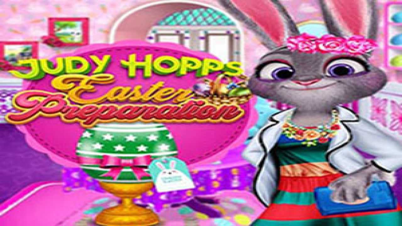 Free Judy Hopps Easter Preparation Online Game
