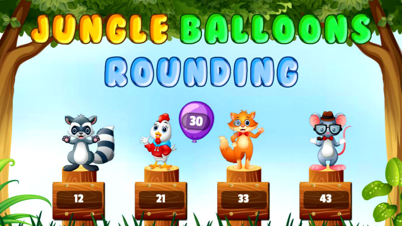 Play Jungle Balloons Rounding Free Online Now