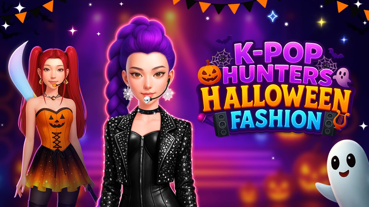 Free Games K-Pop Hunter Halloween Fashion Online Play