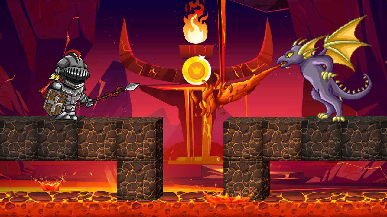 Play Kill The Dragon - Bridge Block Puzzle Game Online For Free