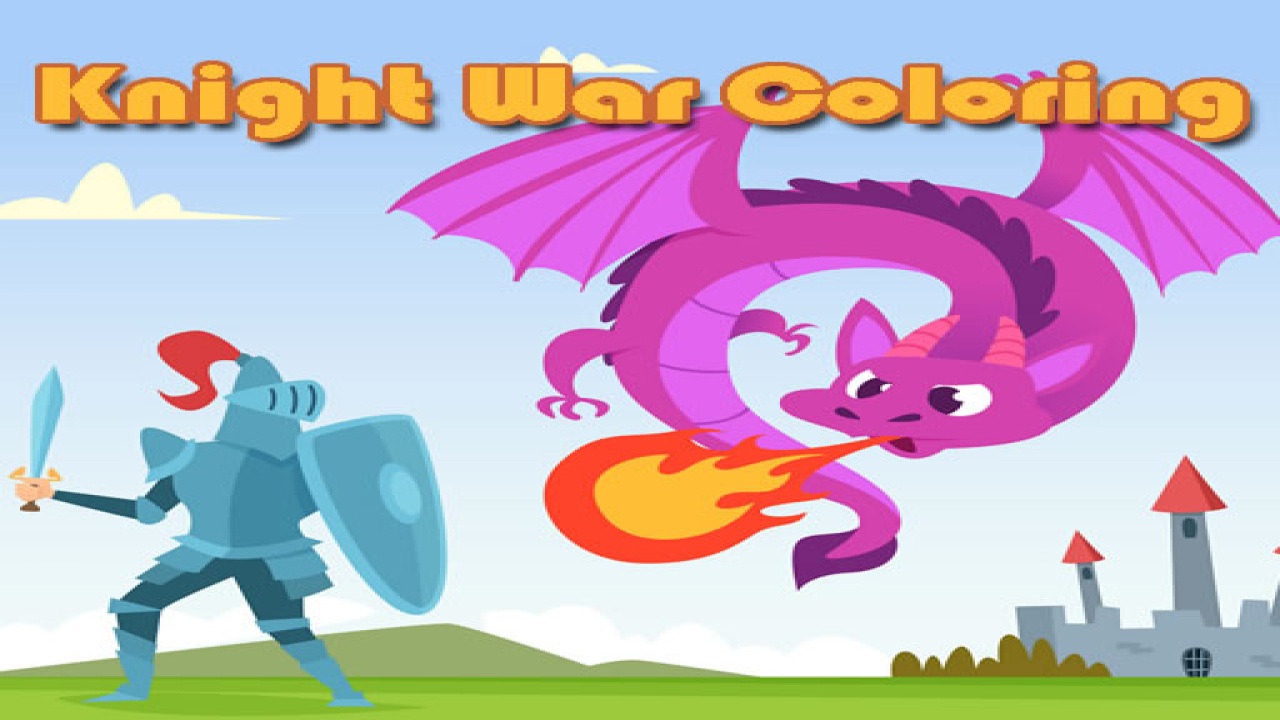 Play Knight War Coloring Free Now Online
