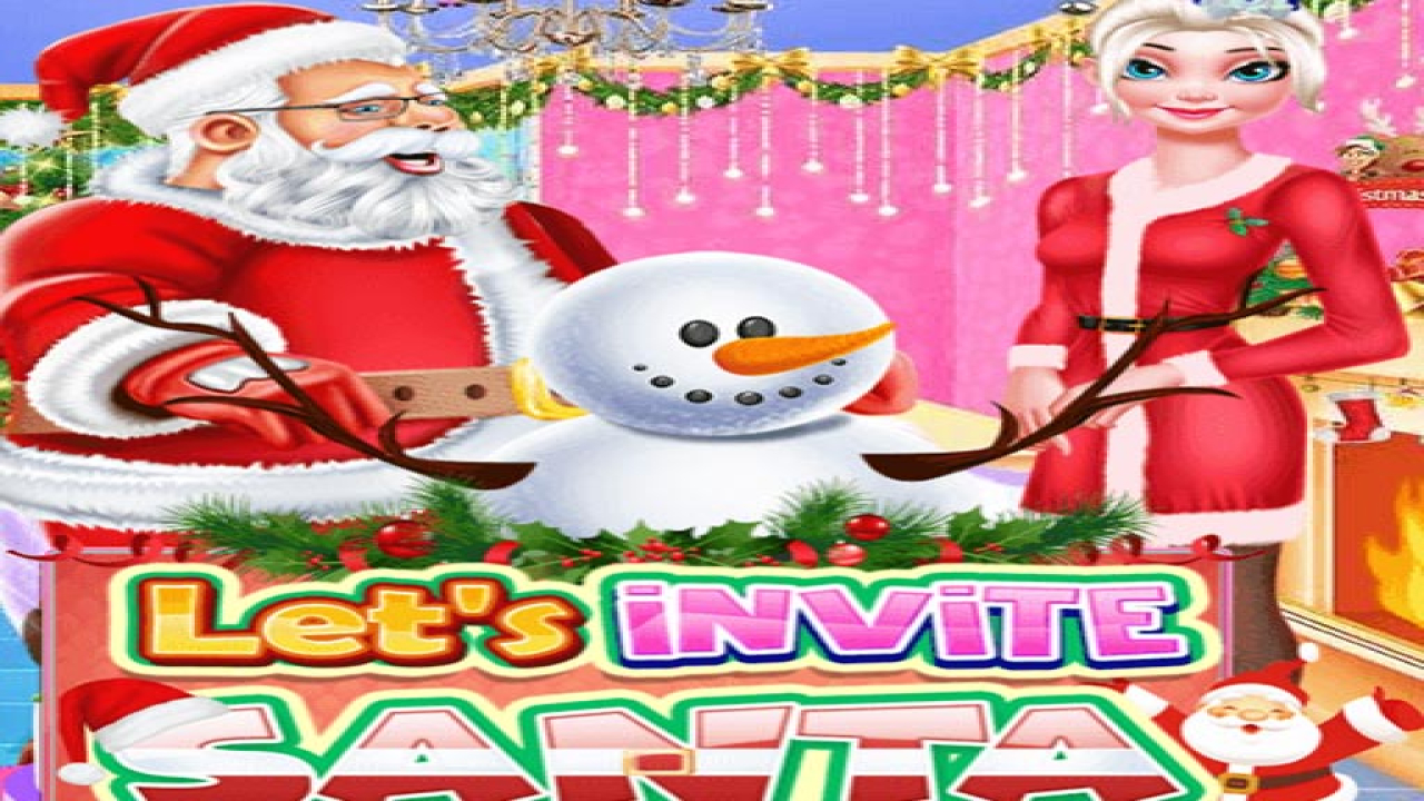 Play Lets Invite Santa Game For Free Online