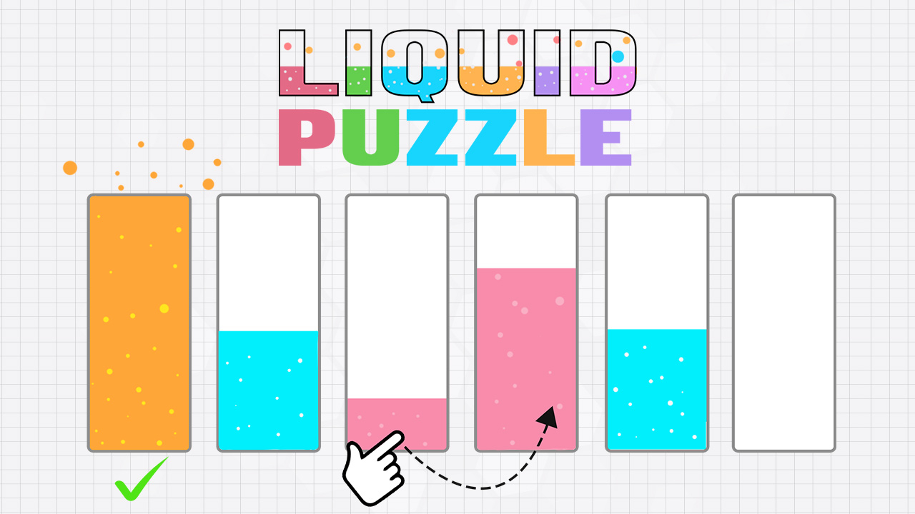 Play Liquid puzzle sort the color Online Free Game iOS Now