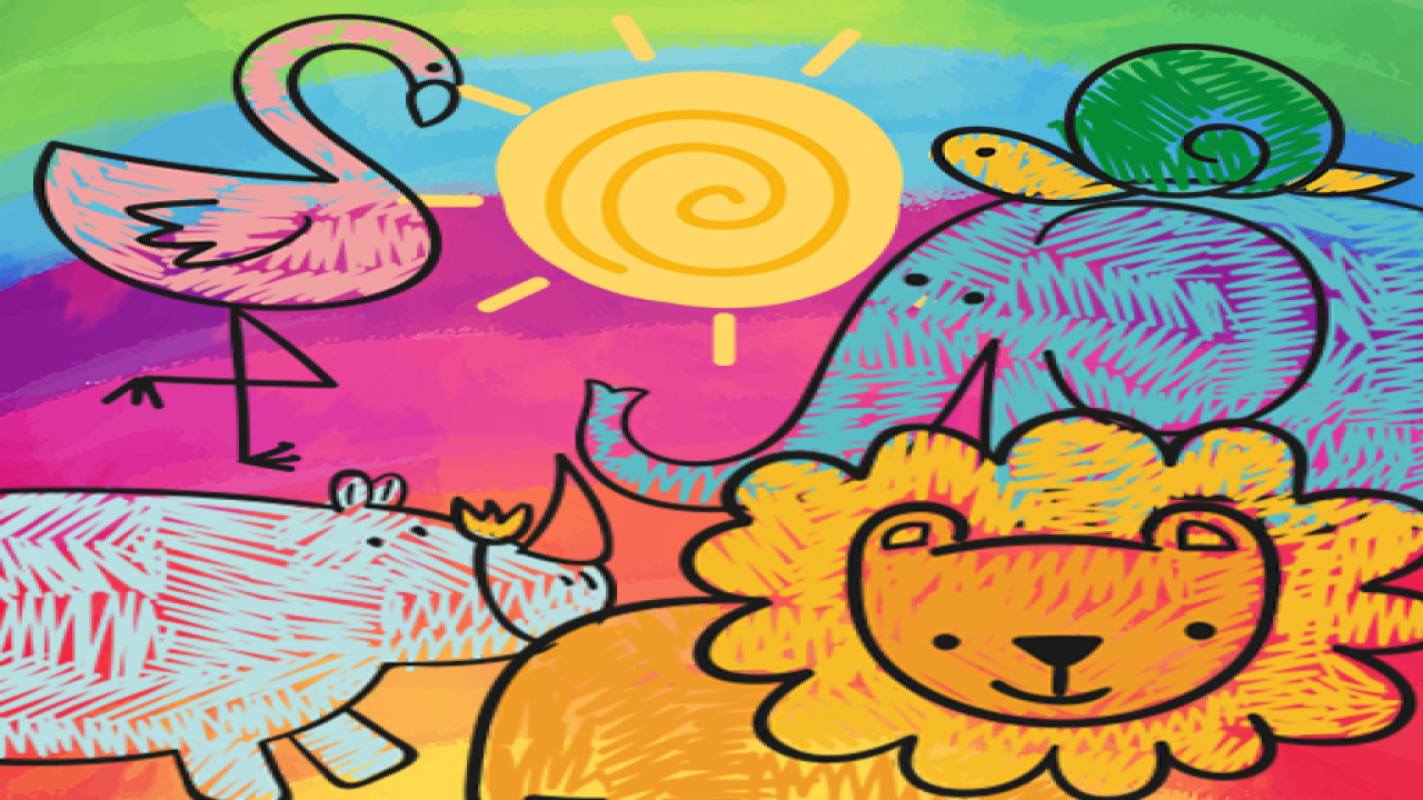 Play Little Animals Coloring Online For Free Game