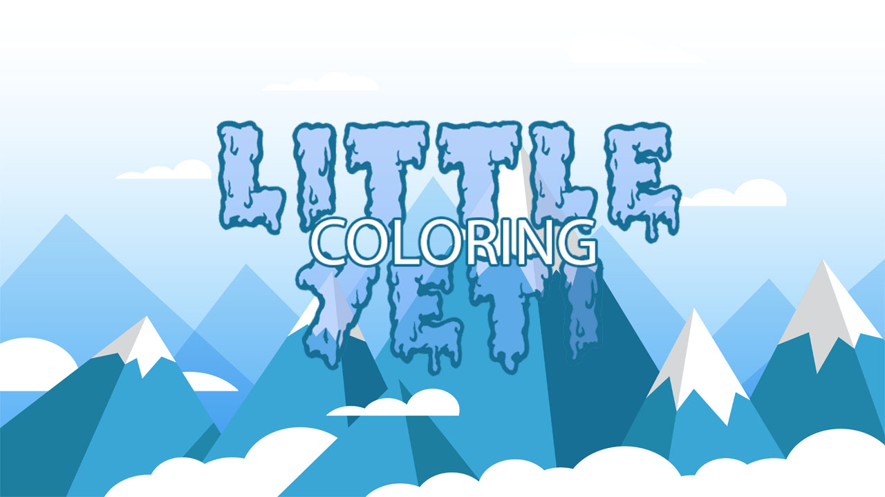 Free Little Coloring Yeti Game To Play Online Now