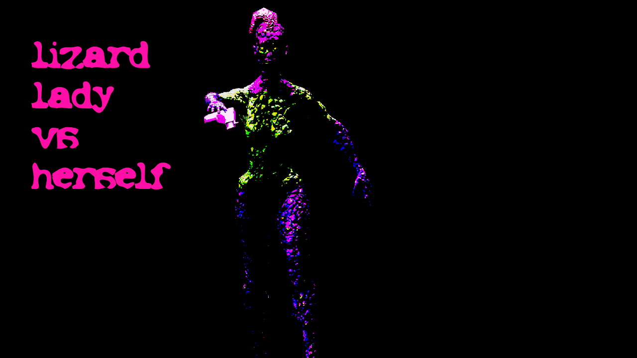 Play Lizard Lady vs Herself Browser Game Free Online